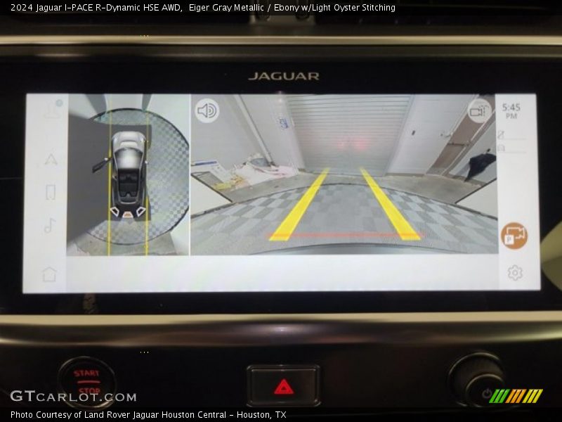 Controls of 2024 I-PACE R-Dynamic HSE AWD
