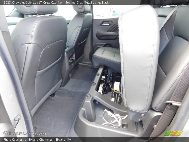 Sterling Gray Metallic / Jet Black 2023 Chevrolet Colorado LT Crew Cab 4x4