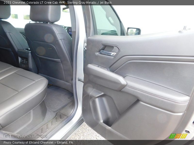 Sterling Gray Metallic / Jet Black 2023 Chevrolet Colorado LT Crew Cab 4x4