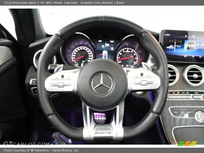  2019 C 43 AMG 4Matic Cabriolet Steering Wheel