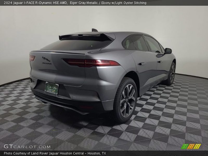 Eiger Gray Metallic / Ebony w/Light Oyster Stitching 2024 Jaguar I-PACE R-Dynamic HSE AWD