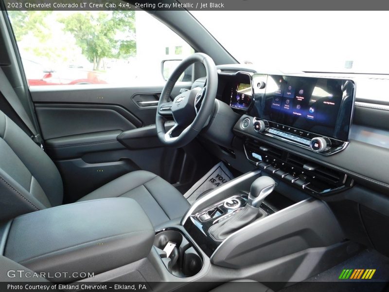 Sterling Gray Metallic / Jet Black 2023 Chevrolet Colorado LT Crew Cab 4x4