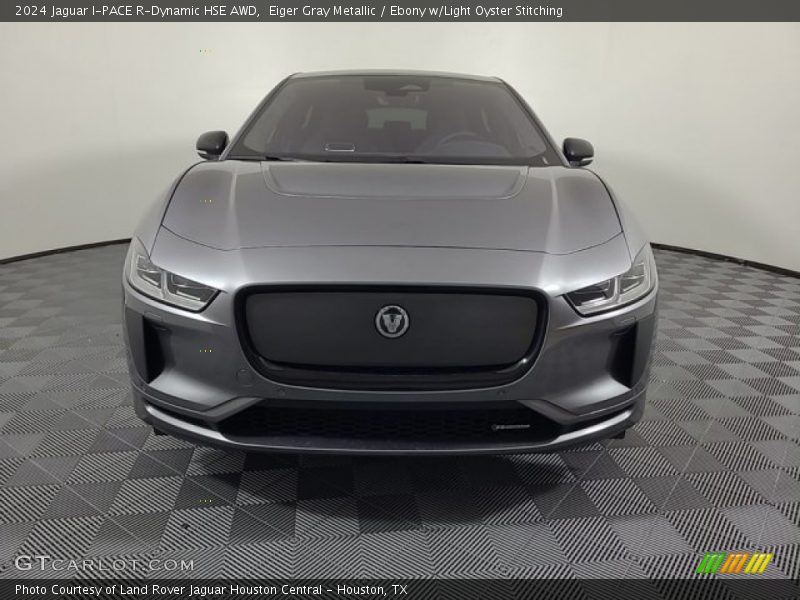 Eiger Gray Metallic / Ebony w/Light Oyster Stitching 2024 Jaguar I-PACE R-Dynamic HSE AWD
