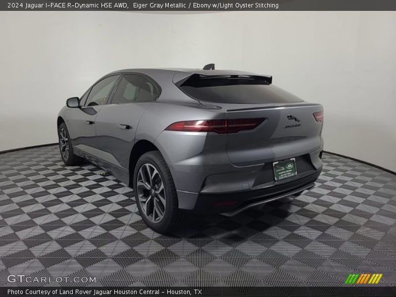 Eiger Gray Metallic / Ebony w/Light Oyster Stitching 2024 Jaguar I-PACE R-Dynamic HSE AWD