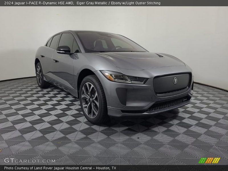 Eiger Gray Metallic / Ebony w/Light Oyster Stitching 2024 Jaguar I-PACE R-Dynamic HSE AWD