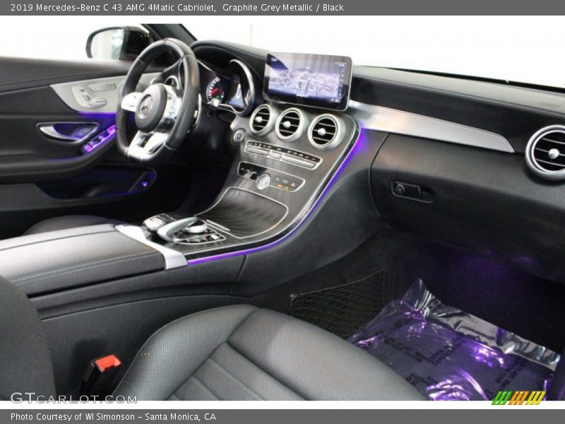 Graphite Grey Metallic / Black 2019 Mercedes-Benz C 43 AMG 4Matic Cabriolet