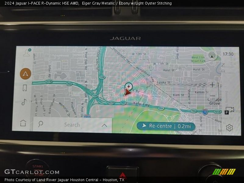 Navigation of 2024 I-PACE R-Dynamic HSE AWD