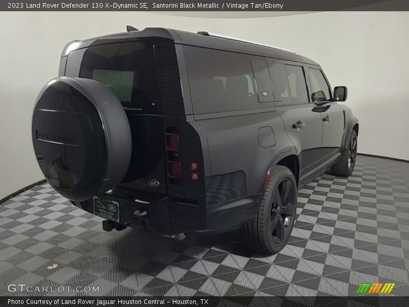 Santorini Black Metallic / Vintage Tan/Ebony 2023 Land Rover Defender 130 X-Dynamic SE