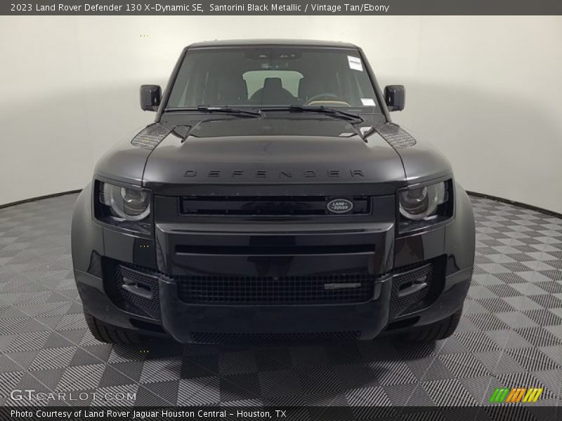Santorini Black Metallic / Vintage Tan/Ebony 2023 Land Rover Defender 130 X-Dynamic SE