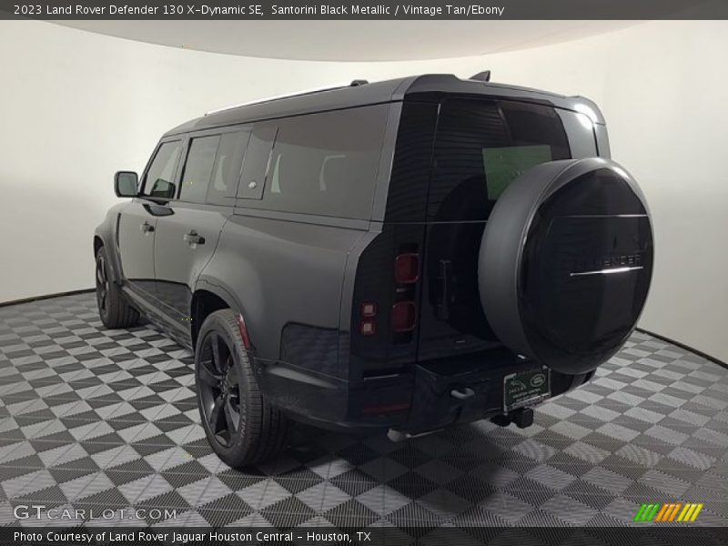 Santorini Black Metallic / Vintage Tan/Ebony 2023 Land Rover Defender 130 X-Dynamic SE