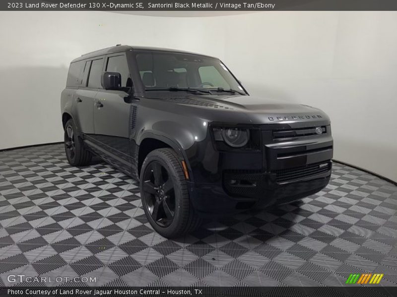 Santorini Black Metallic / Vintage Tan/Ebony 2023 Land Rover Defender 130 X-Dynamic SE