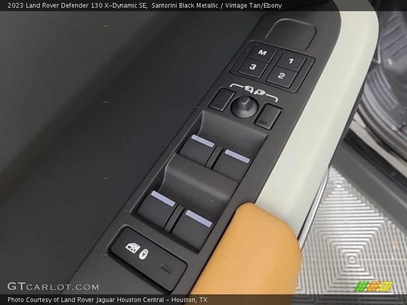 Controls of 2023 Defender 130 X-Dynamic SE