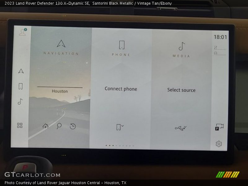 Santorini Black Metallic / Vintage Tan/Ebony 2023 Land Rover Defender 130 X-Dynamic SE