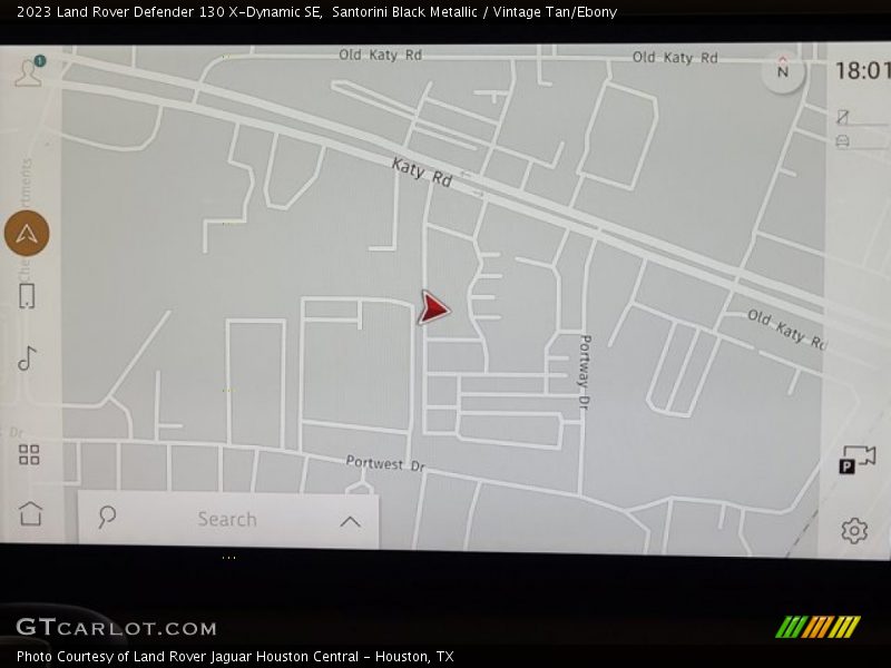 Navigation of 2023 Defender 130 X-Dynamic SE