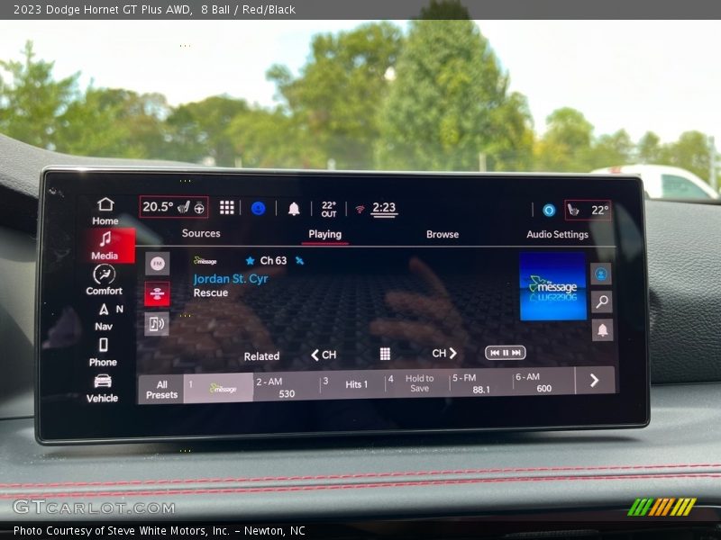 8 Ball / Red/Black 2023 Dodge Hornet GT Plus AWD