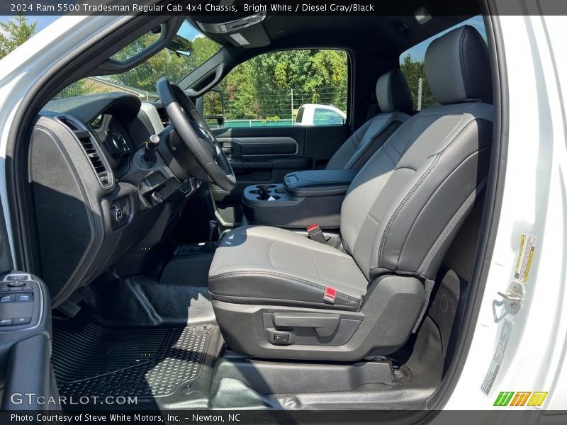  2024 5500 Tradesman Regular Cab 4x4 Chassis Diesel Gray/Black Interior