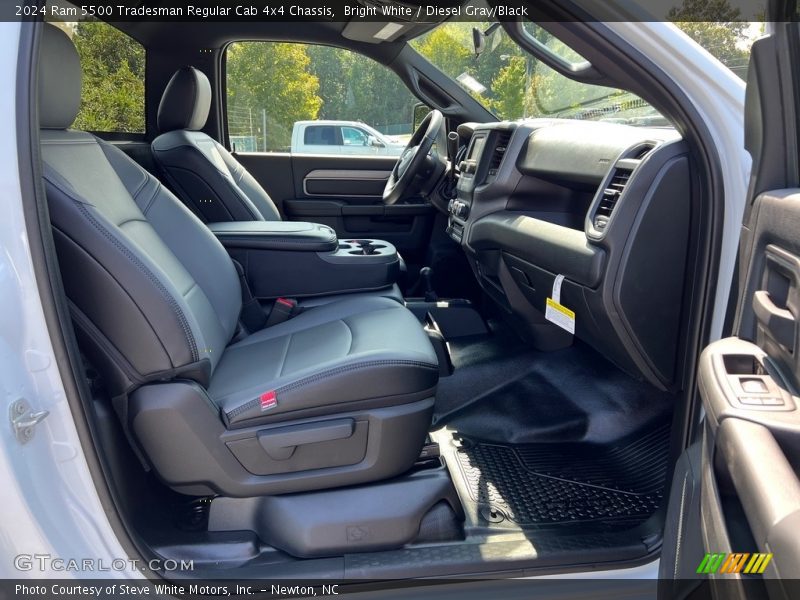 Front Seat of 2024 5500 Tradesman Regular Cab 4x4 Chassis
