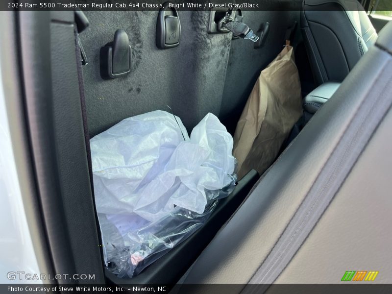 Bright White / Diesel Gray/Black 2024 Ram 5500 Tradesman Regular Cab 4x4 Chassis