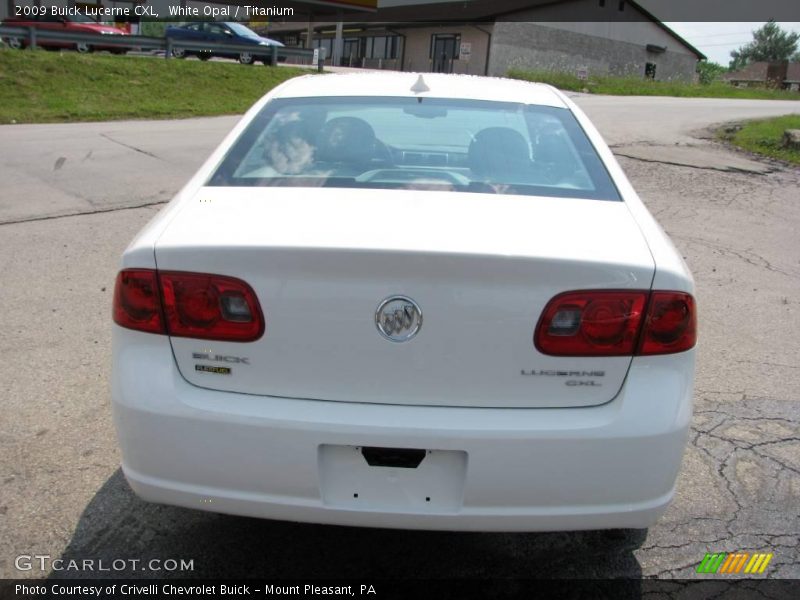 White Opal / Titanium 2009 Buick Lucerne CXL