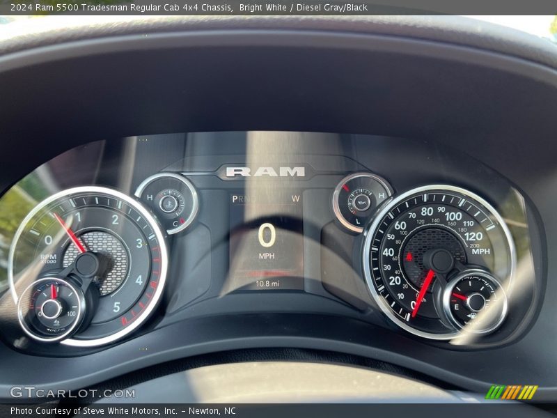  2024 5500 Tradesman Regular Cab 4x4 Chassis Tradesman Regular Cab 4x4 Chassis Gauges