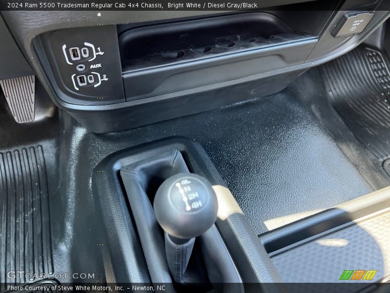 Controls of 2024 5500 Tradesman Regular Cab 4x4 Chassis