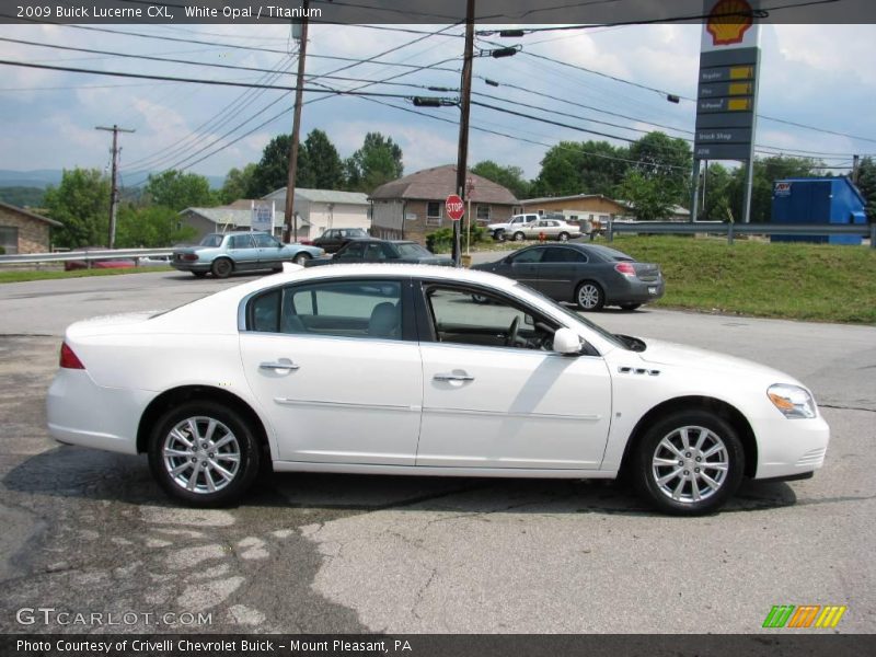 White Opal / Titanium 2009 Buick Lucerne CXL