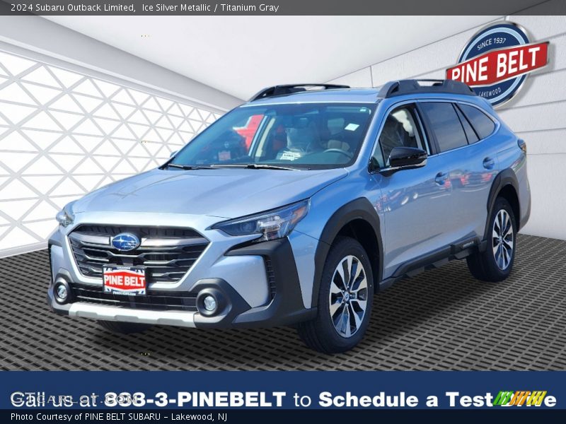 Ice Silver Metallic / Titanium Gray 2024 Subaru Outback Limited