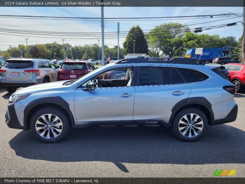 Ice Silver Metallic / Titanium Gray 2024 Subaru Outback Limited