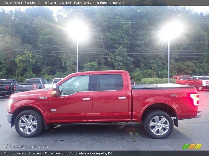  2018 F150 King Ranch SuperCrew 4x4 Ruby Red