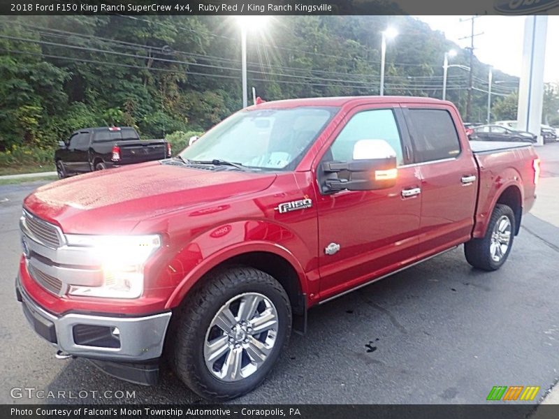 Front 3/4 View of 2018 F150 King Ranch SuperCrew 4x4