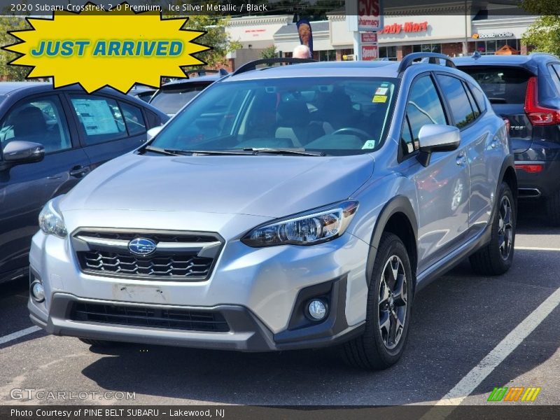 Ice Silver Metallic / Black 2020 Subaru Crosstrek 2.0 Premium