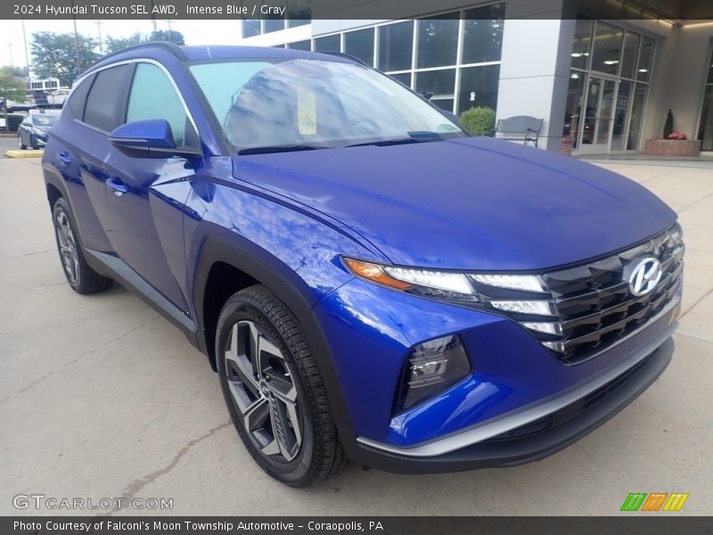 Intense Blue / Gray 2024 Hyundai Tucson SEL AWD