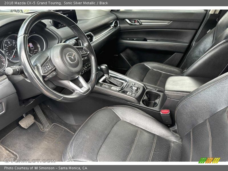 Front Seat of 2018 CX-5 Grand Touring