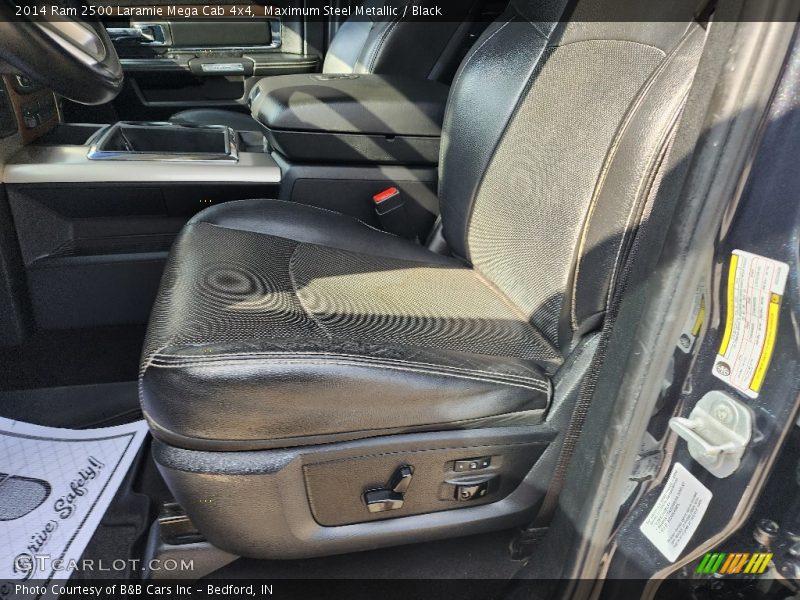 Front Seat of 2014 2500 Laramie Mega Cab 4x4