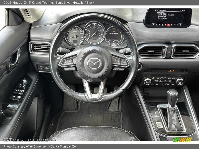 Dashboard of 2018 CX-5 Grand Touring