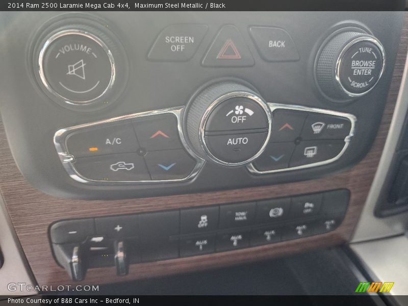 Maximum Steel Metallic / Black 2014 Ram 2500 Laramie Mega Cab 4x4