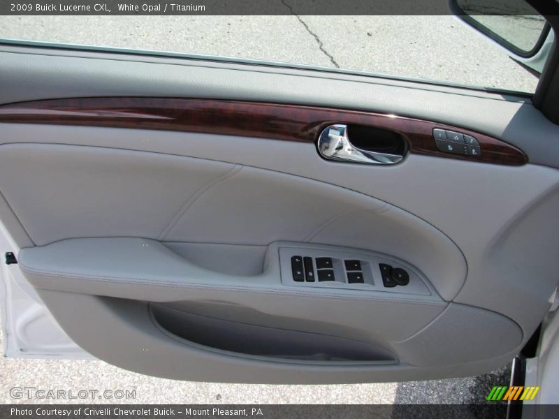 White Opal / Titanium 2009 Buick Lucerne CXL