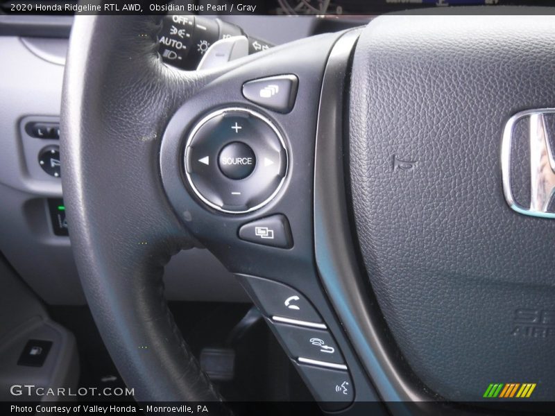  2020 Ridgeline RTL AWD Steering Wheel