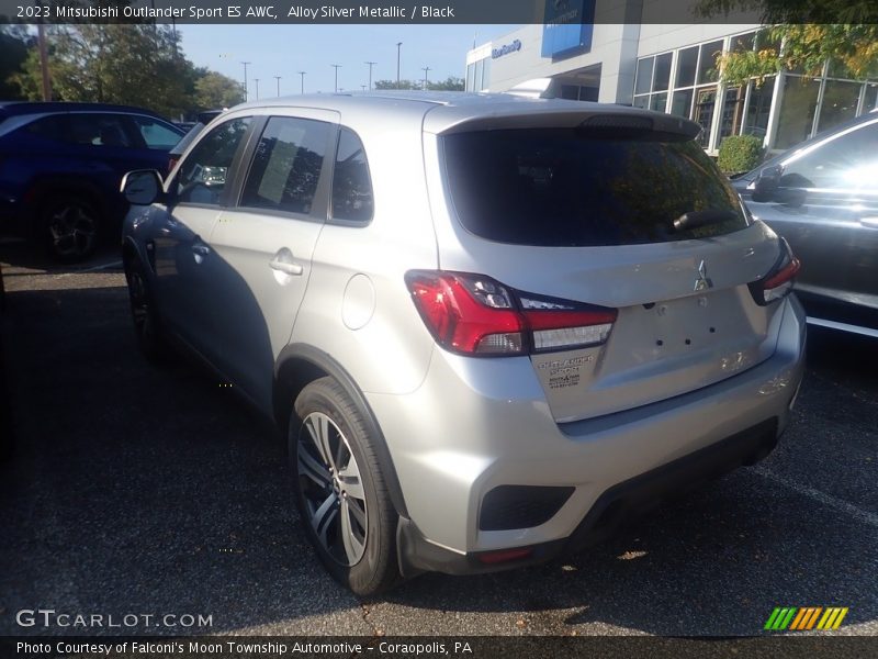 Alloy Silver Metallic / Black 2023 Mitsubishi Outlander Sport ES AWC