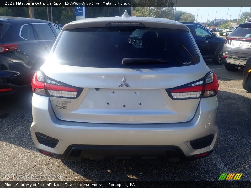 Alloy Silver Metallic / Black 2023 Mitsubishi Outlander Sport ES AWC