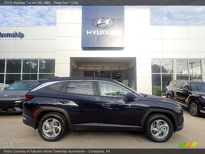  2024 Tucson SEL AWD Deep Sea