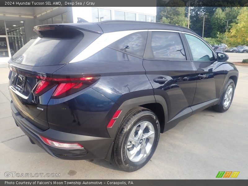  2024 Tucson SEL AWD Deep Sea