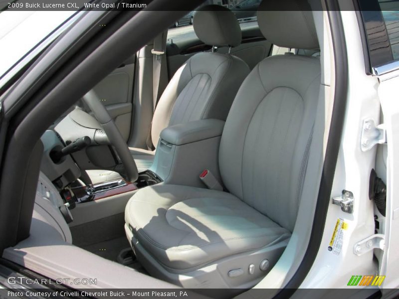 White Opal / Titanium 2009 Buick Lucerne CXL