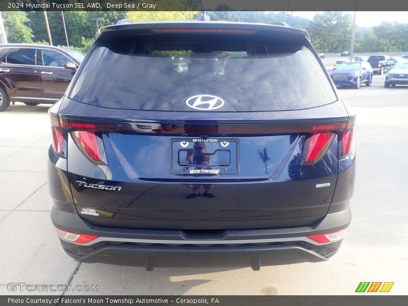Deep Sea / Gray 2024 Hyundai Tucson SEL AWD