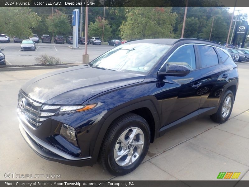 Deep Sea / Gray 2024 Hyundai Tucson SEL AWD