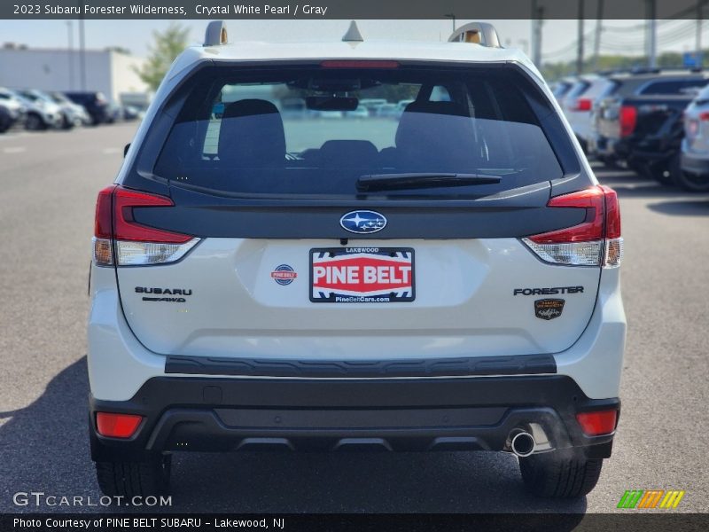 Crystal White Pearl / Gray 2023 Subaru Forester Wilderness