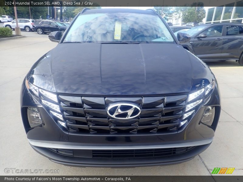 Deep Sea / Gray 2024 Hyundai Tucson SEL AWD