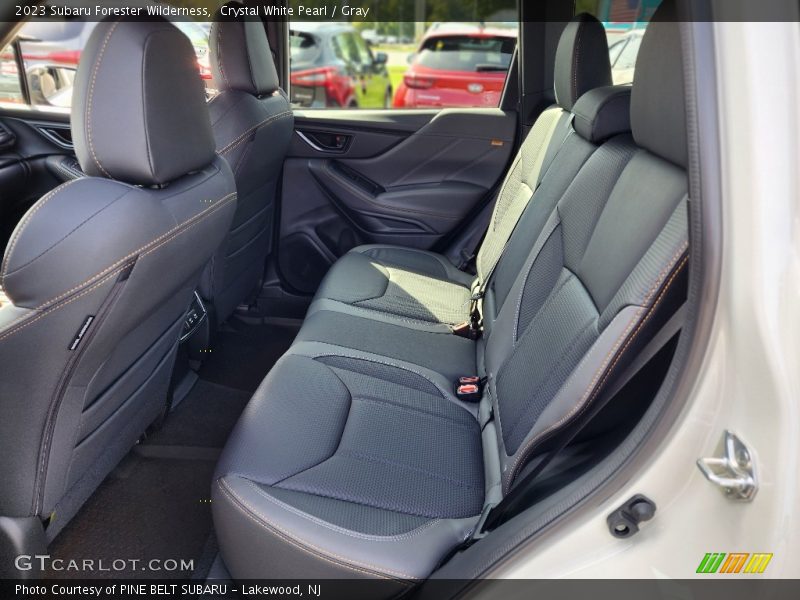 Rear Seat of 2023 Forester Wilderness