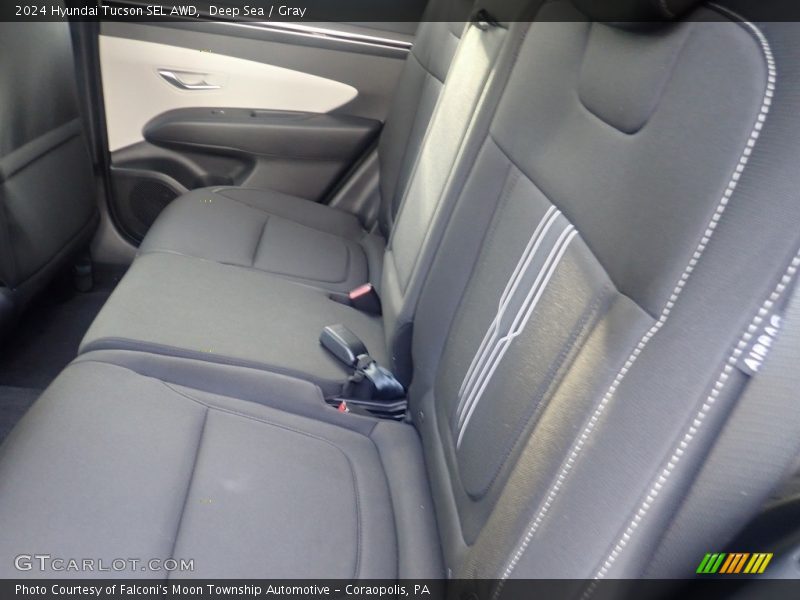 Rear Seat of 2024 Tucson SEL AWD