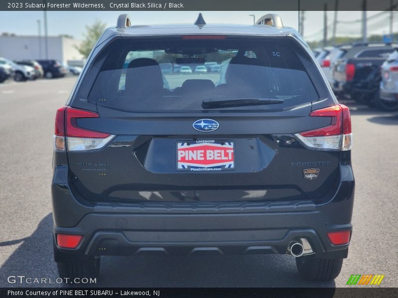 Crystal Black Silica / Black 2023 Subaru Forester Wilderness